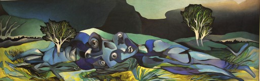 Schwaermer in Landschaft